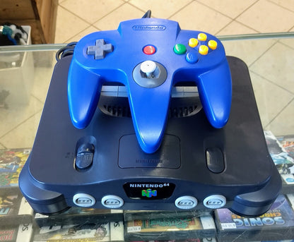 CONSOLE NINTENDO 64 NOIR N64 BLACK SYSTEM - jeux video game-x