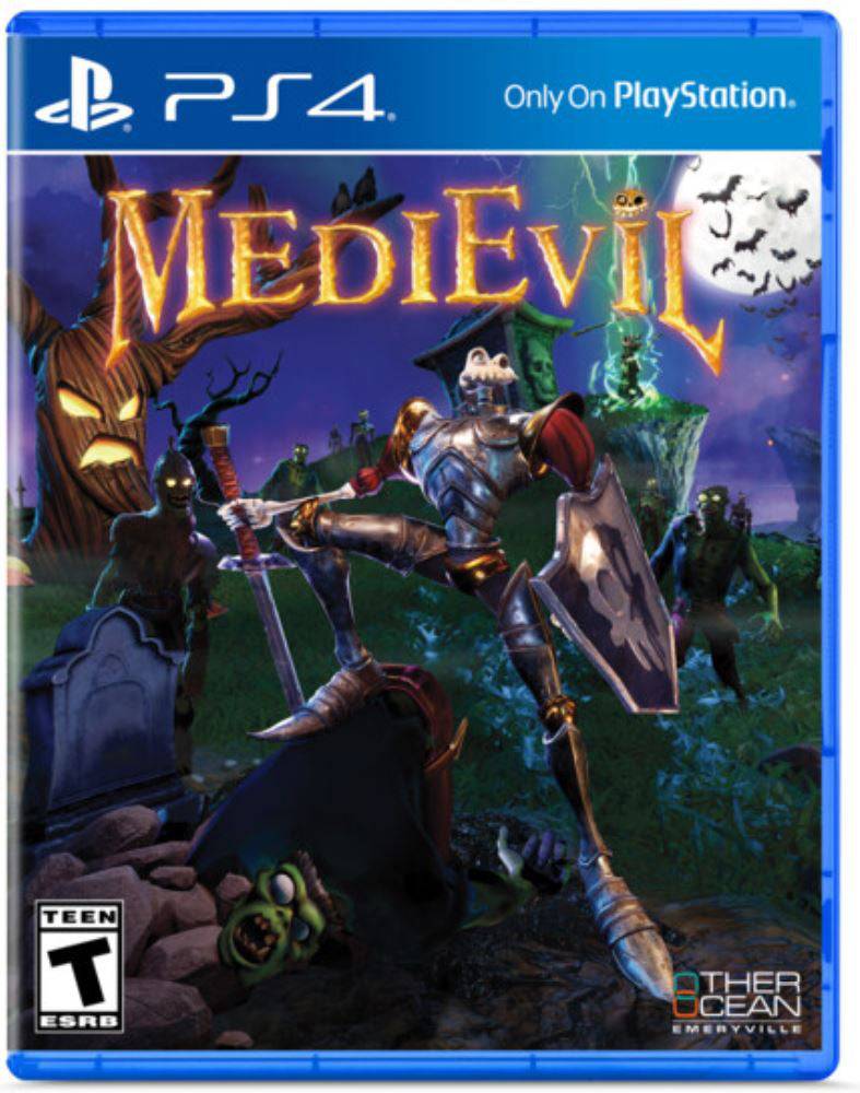 MEDIEVIL REMASTERED  (PLAYSTATION 4 PS4) - jeux video game-x