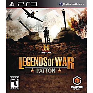 HISTORY LEGENDS OF WAR: PATTON (PLAYSTATION 3 PS3) - jeux video game-x