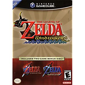 THE LEGEND OF ZELDA WIND WAKER AND OCARINA OF TIME MASTER QUEST (NINTENDO GAMECUBE NGC) - jeux video game-x