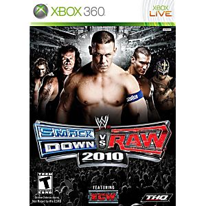 WWE SMACKDOWN VS RAW 2010 XBOX 360 X360 - jeux video game-x