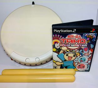 TAIKO DRUM MASTER AVEC DRUM PLAYSTATION 2 PS2 - jeux video game-x