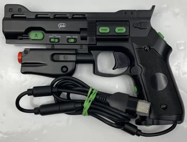 MANETTE XBOX ORIGINAL BOSS BATTLE YOBO LIGHT GUN CONTROLLER - jeux video game-x