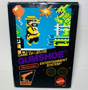 GUMSHOE EN BOITE NINTENDO NES - jeux video game-x