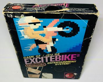 EXCITEBIKE EN BOITE NINTENDO NES - jeux video game-x