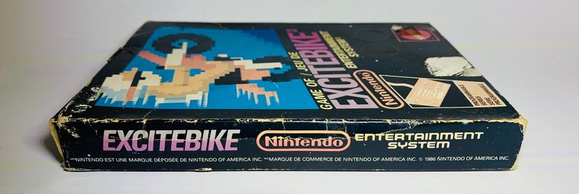 EXCITEBIKE EN BOITE NINTENDO NES - jeux video game-x