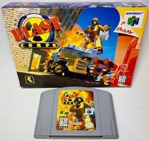 BLAST CORPS EN BOITE NINTENDO 64 N64 - jeux video game-x