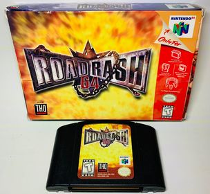 ROAD RASH 64 EN BOITE NINTENDO 64 N64 - jeux video game-x