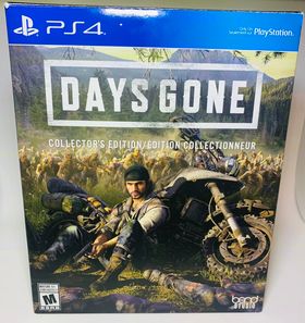 Days gone Collector's Edition Playstation 4 PS4 - jeux video game-x