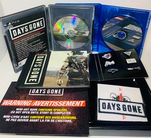 Days gone Collector's Edition Playstation 4 PS4 - jeux video game-x