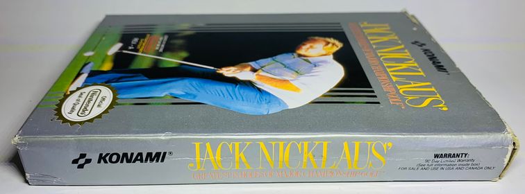 JACK NICKLAUS GOLF EN BOITE NINTENDO NES - jeux video game-x