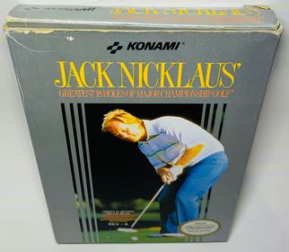 JACK NICKLAUS GOLF EN BOITE NINTENDO NES - jeux video game-x