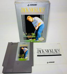 JACK NICKLAUS GOLF EN BOITE NINTENDO NES - jeux video game-x