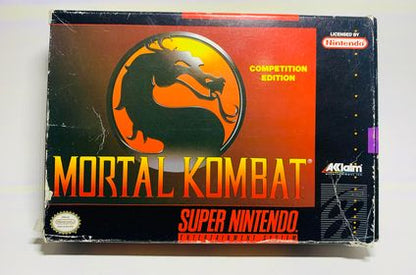 MORTAL KOMBAT EN BOITE SUPER NINTENDO SNES - jeux video game-x