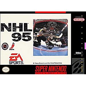 NHL 95 EN BOITE (SUPER NINTENDO SNES) - jeux video game-x