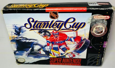 NHL STANLEY CUP EN BOITE SUPER NINTENDO SNES - jeux video game-x