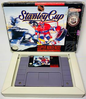 NHL STANLEY CUP EN BOITE SUPER NINTENDO SNES - jeux video game-x