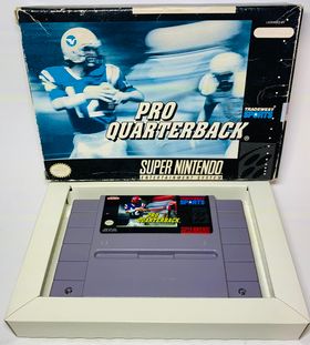 PRO QUARTERBACK EN BOITE SUPER NINTENDO SNES - jeux video game-x