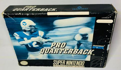 PRO QUARTERBACK EN BOITE SUPER NINTENDO SNES - jeux video game-x