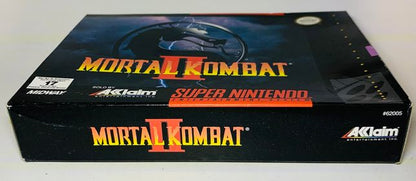 MORTAL KOMBAT MK II 2 EN BOITE SUPER NINTENDO SNES - jeux video game-x