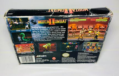 MORTAL KOMBAT MK II 2 EN BOITE SUPER NINTENDO SNES - jeux video game-x