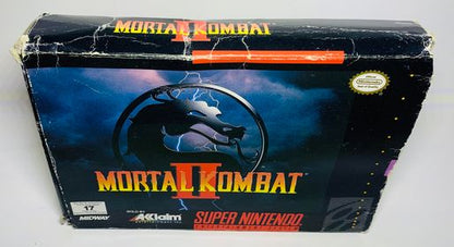 MORTAL KOMBAT MK II 2 EN BOITE SUPER NINTENDO SNES - jeux video game-x