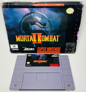 MORTAL KOMBAT MK II 2 EN BOITE SUPER NINTENDO SNES - jeux video game-x