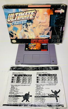 ULTIMATE FIGHTER EN BOITE SUPER NINTENDO SNES - jeux video game-x