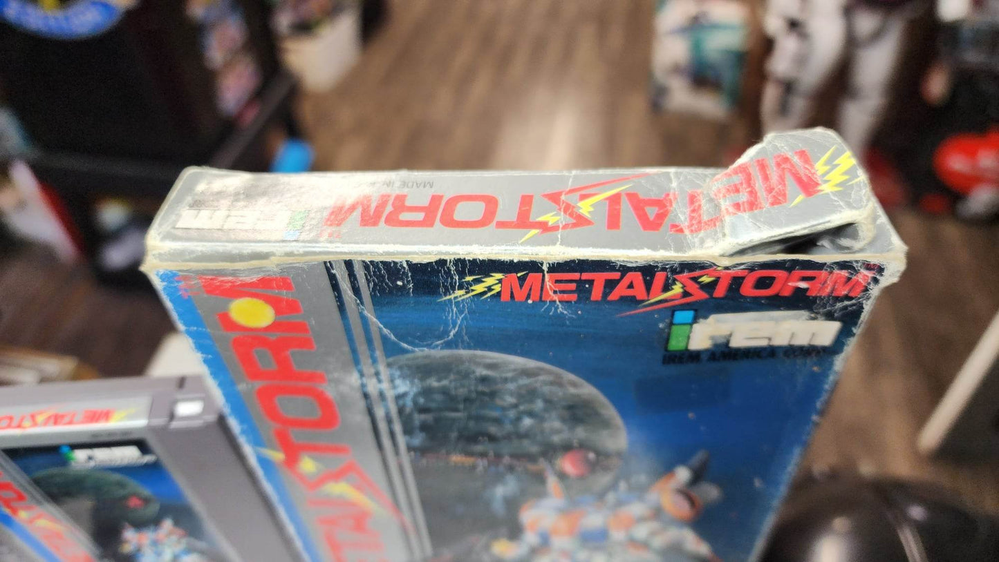 METAL STORM EN BOITE NINTENDO NES - jeux video game-x