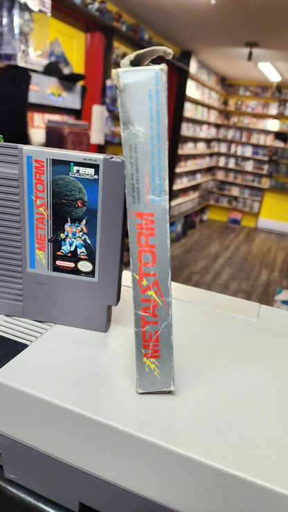 METAL STORM EN BOITE NINTENDO NES - jeux video game-x