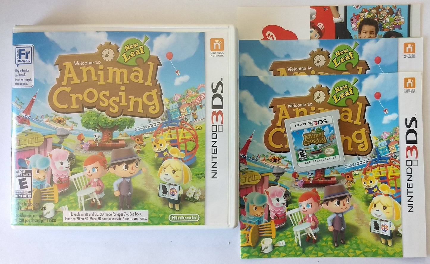 ANIMAL CROSSING: NEW LEAF (NINTENDO 3DS) - jeux video game-x