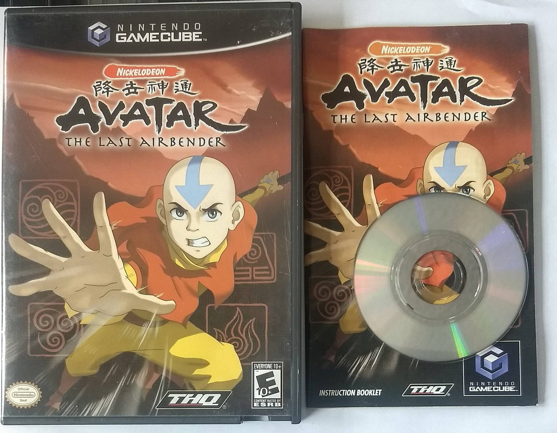 AVATAR THE LAST AIRBENDER NINTENDO GAMECUBE NGC - jeux video game-x