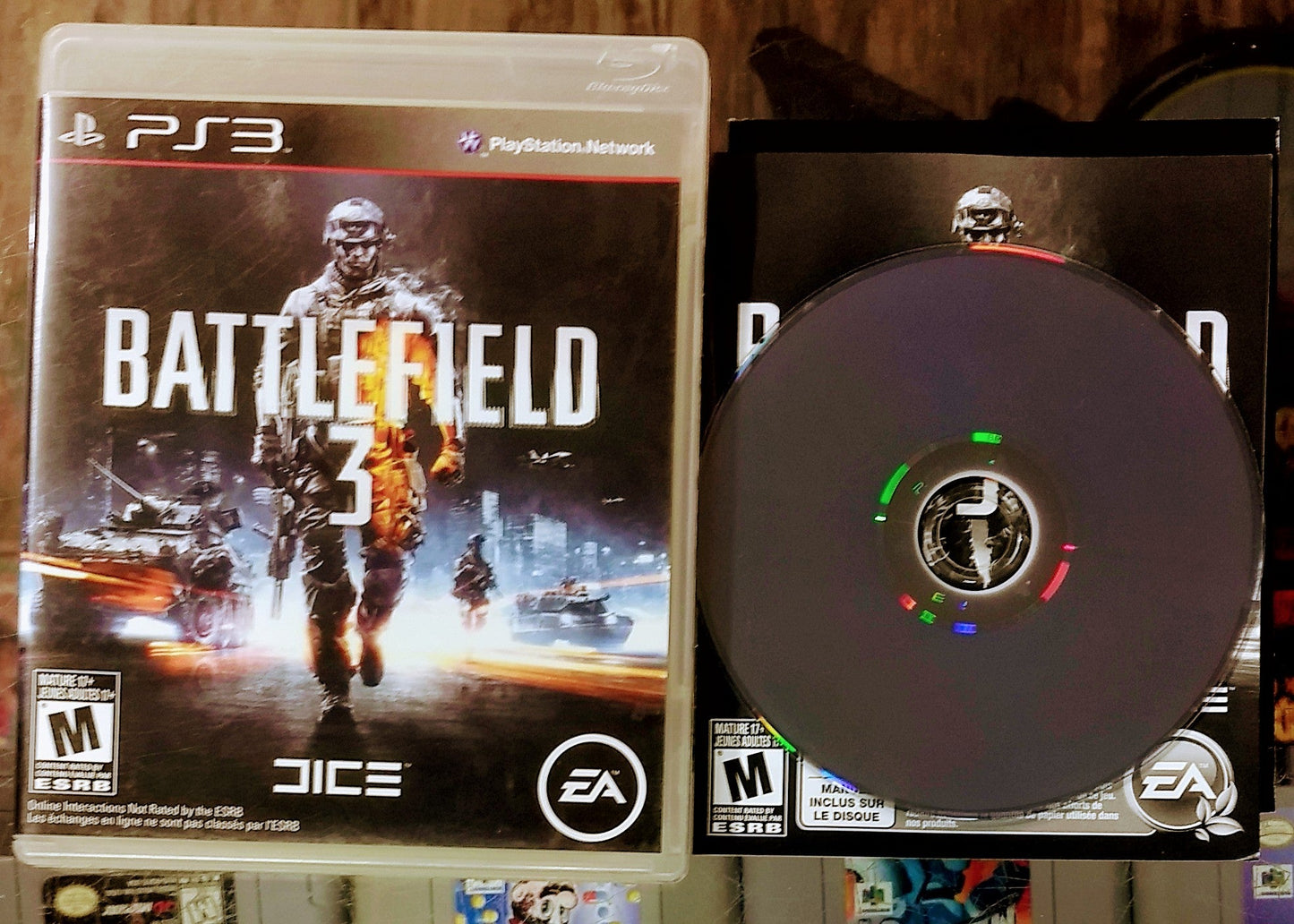 BATTLEFIELD 3 PLAYSTATION 3 PS3 - jeux video game-x