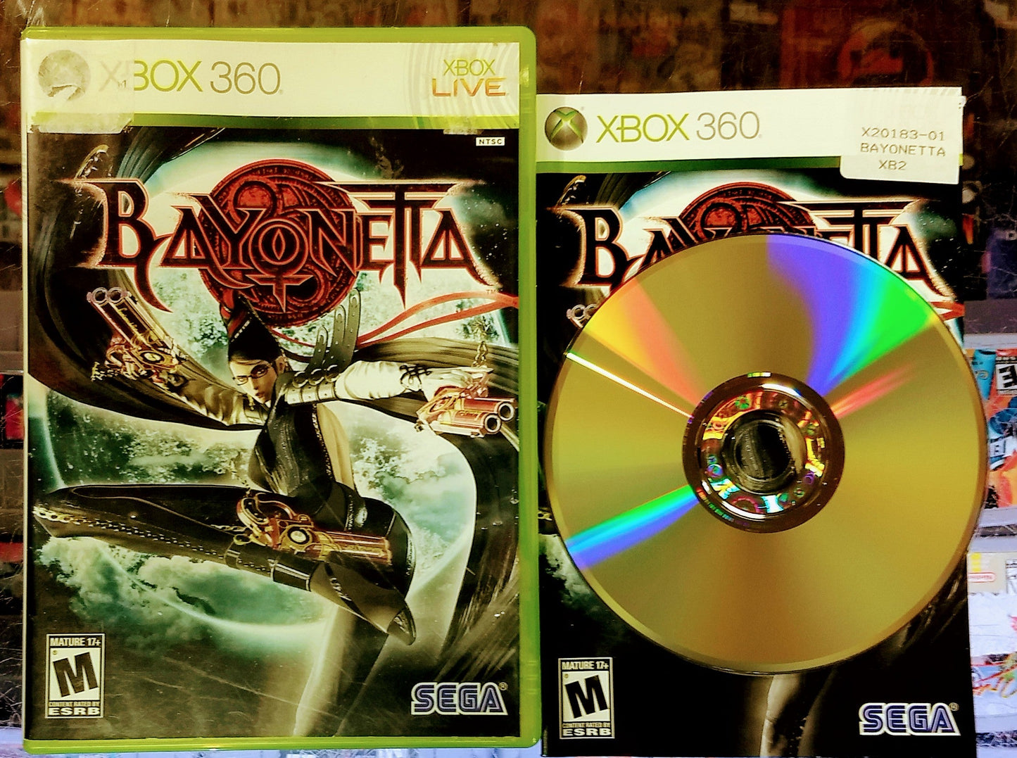 BAYONETTA (XBOX 360 X360) - jeux video game-x