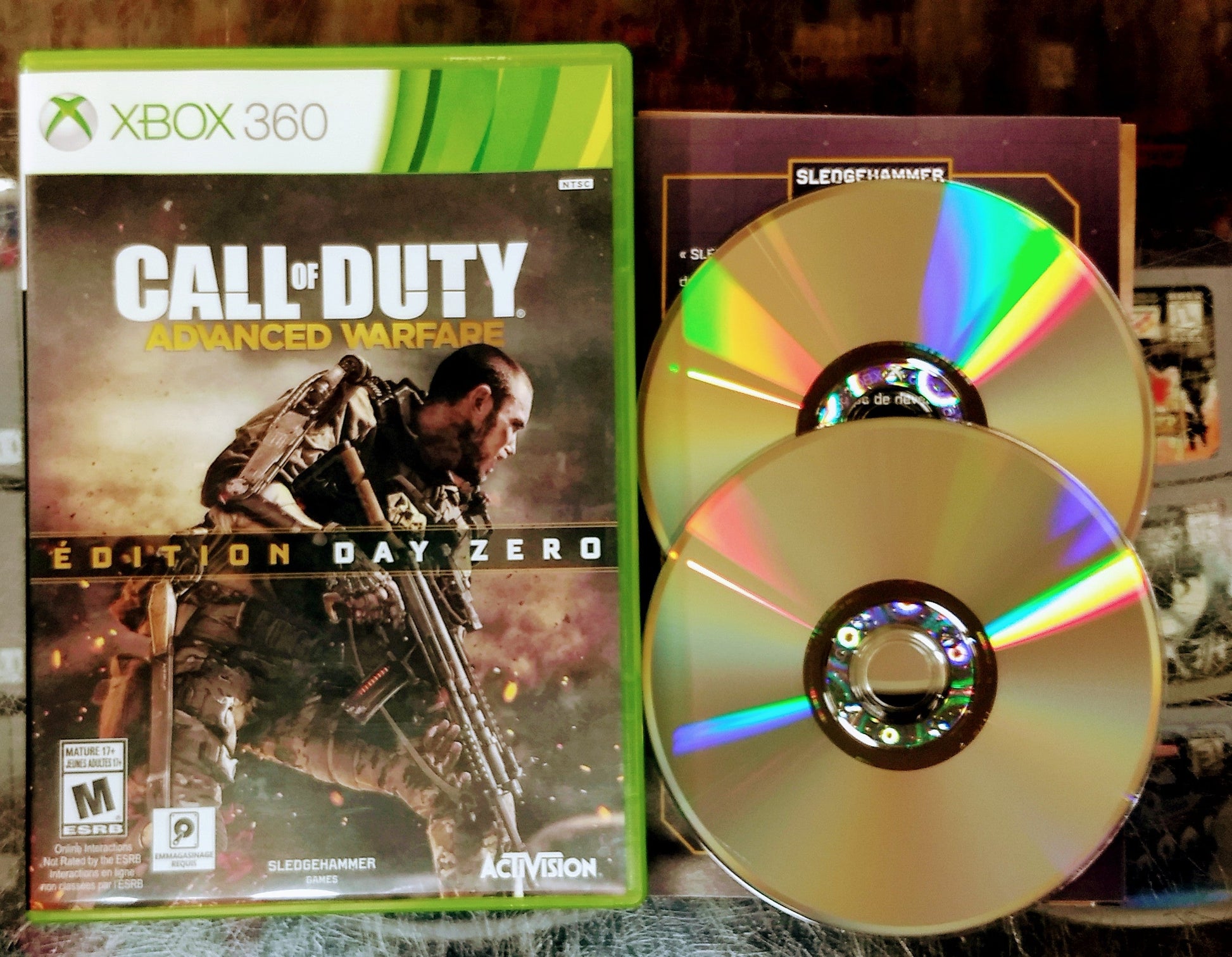 CALL OF DUTY ADVANCED WARFARE [DAY ZERO](XBOX 360 X360) - jeux video game-x