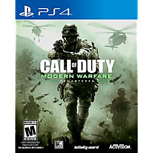 CALL OF DUTY MODERN WARFARE REMASTERED  (PLAYSTATION 4 PS4) - jeux video game-x