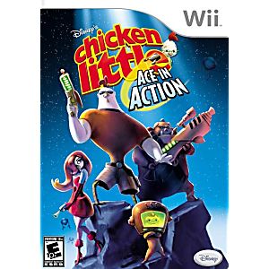 CHICKEN LITTLE ACE IN ACTION NINTENDO WII - jeux video game-x