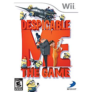 DESPICABLE ME THE GAME (NINTENDO WII) - jeux video game-x