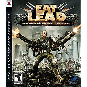 EAT LEAD: THE RETURN OF MATT HAZARD (PLAYSTATION 3 PS3) - jeux video game-x