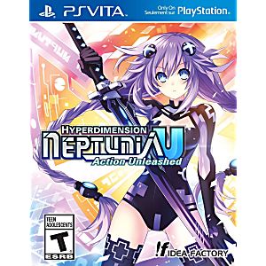 HYPERDIMENSION NEPTUNIA U: ACTION UNLEASHED (PAL IMPORT) (PLAYSTATION VITA) - jeux video game-x