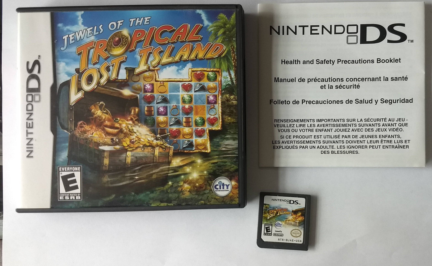 JEWELS OF THE TROPICAL LOST ISLAND NINTENDO DS - jeux video game-x