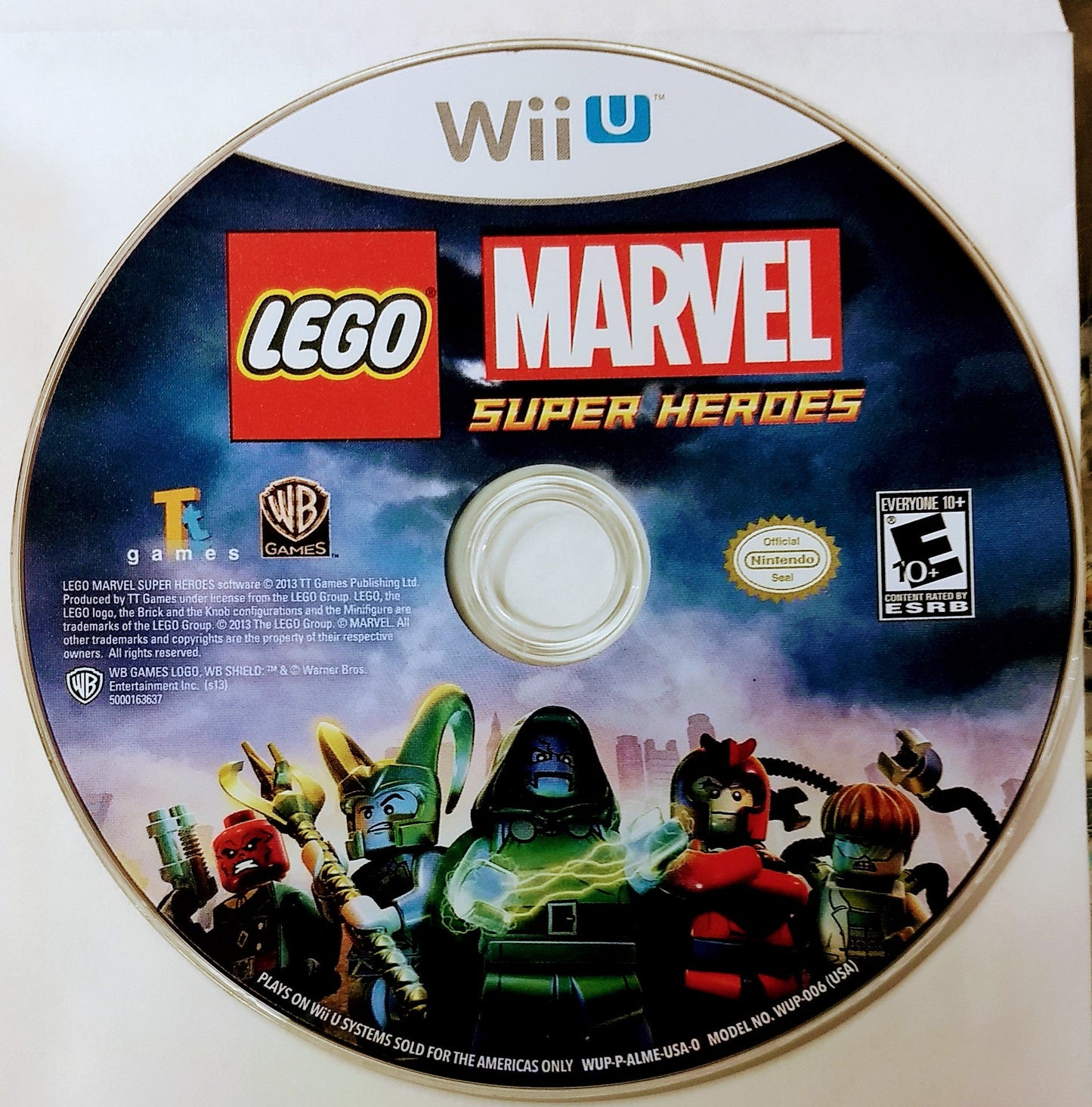 LEGO MARVEL SUPER HEROES NINTENDO WIIU - jeux video game-x