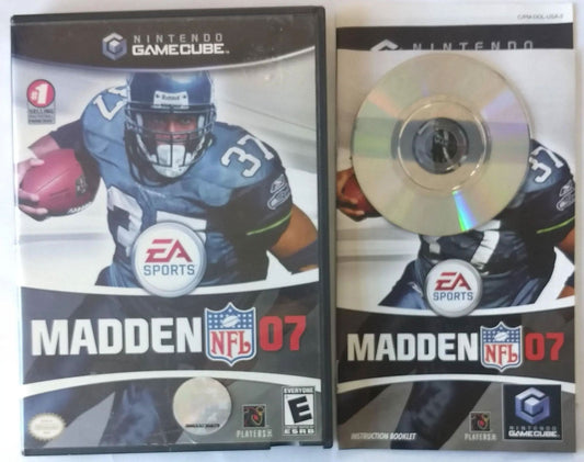 MADDEN NFL 07 (NINTENDO GAMECUBE NGC) - jeux video game-x