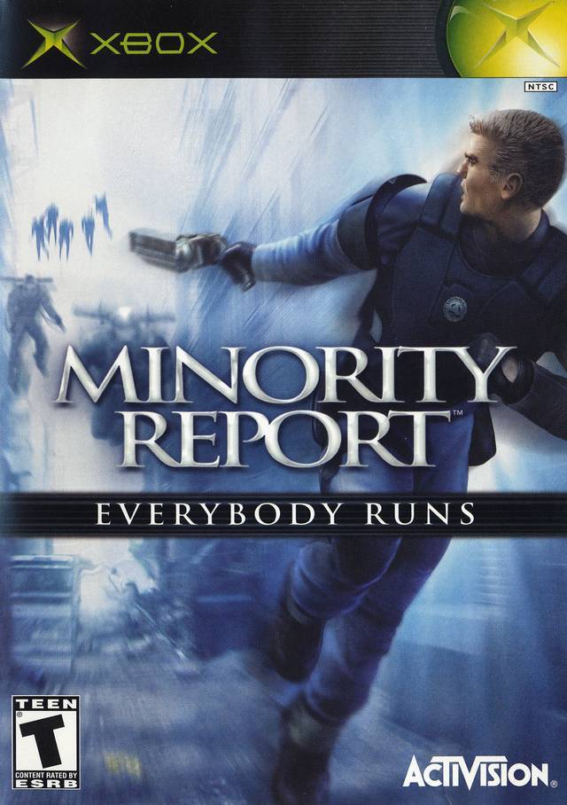 MINORITY REPORT: EVERYBODY RUNS (XBOX) - jeux video game-x