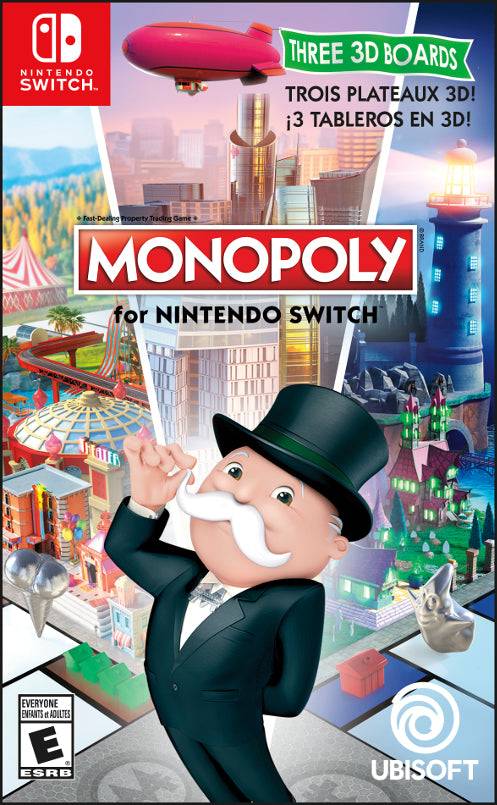 MONOPOLY NINTENDO SWITCH - jeux video game-x