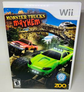 MONSTER TRUCKS MAYHEM NINTENDO WII - jeux video game-x