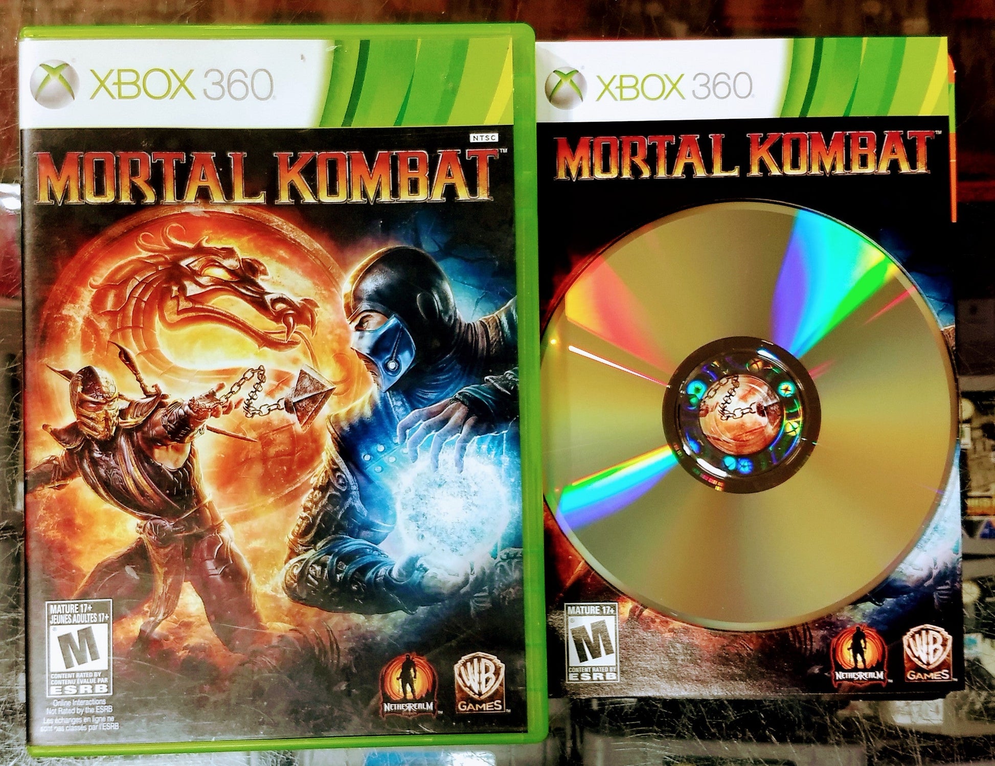 MORTAL KOMBAT MK9 XBOX 360 X360 | jeux video game-x