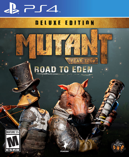 Mutant Year Zero Road To Eden édition deluxe  PLAYSTATION 4 PS4 - jeux video game-x