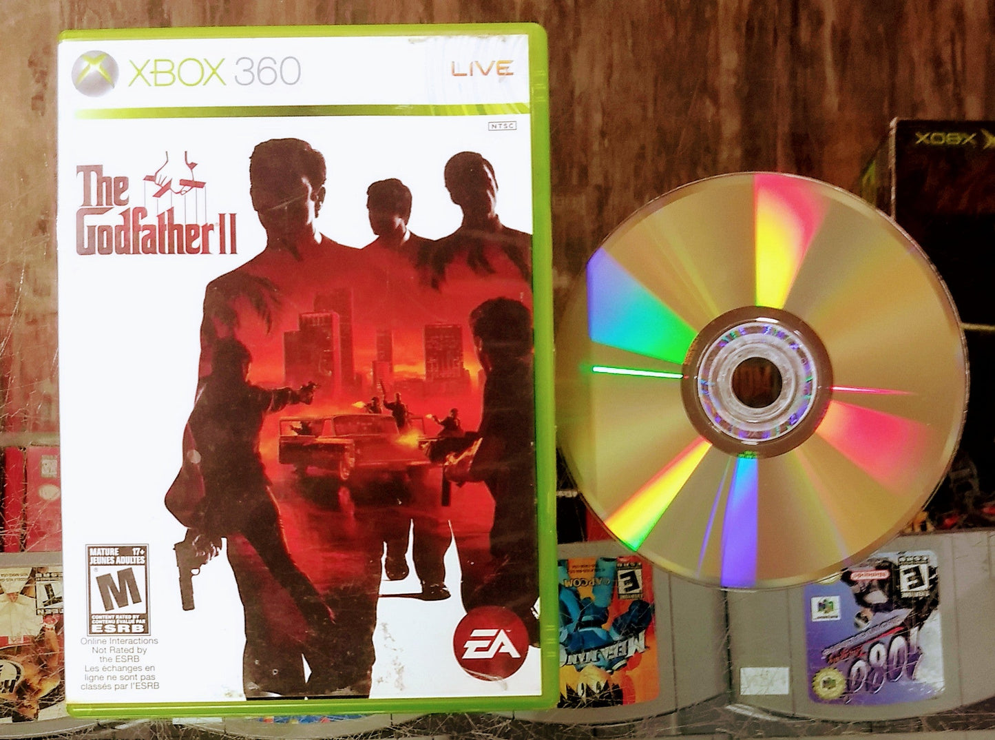 THE GODFATHER II 2 (XBOX 360 X360) - jeux video game-x
