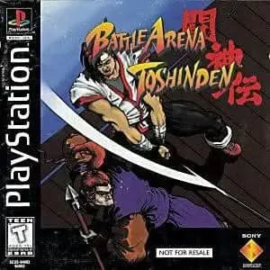 BATTLE ARENA TOSHINDEN [NOT FOR RESALE] (PLAYSTATION PS1) - jeux video game-x